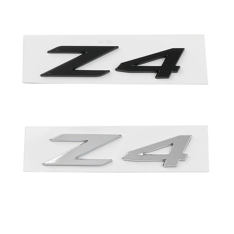 3D ABS Z4 Auto Zadní Kufr Boot Slova Dopisu Logo Odznak Znak Nahrazení Styling Nálepka Pro BMW Z4 E85 E86 E89 G29 Příslušenství