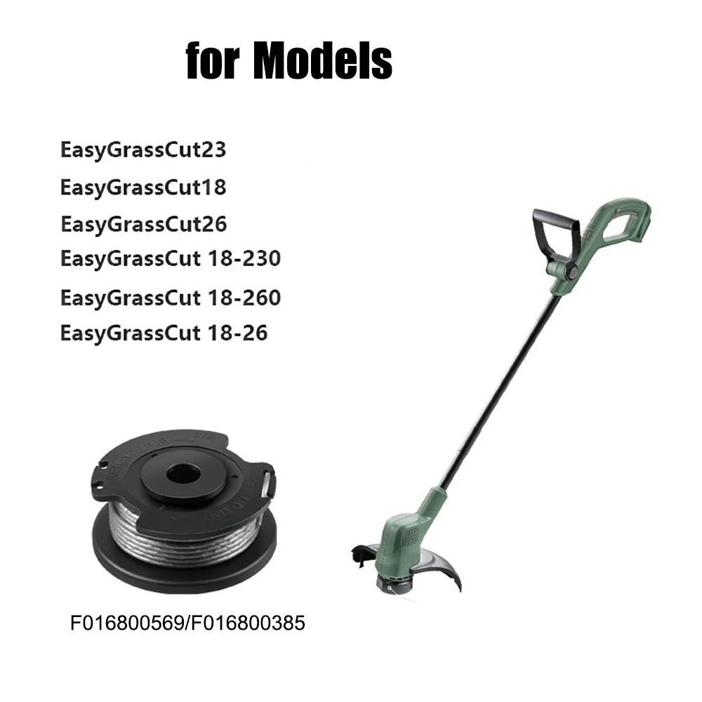 6 Pack F016800569 String Trimmer Spool a Linka pro Bosch EasyGrassCut 23, 26, 18, 18-230, 18-260, 18-26 Náhradní