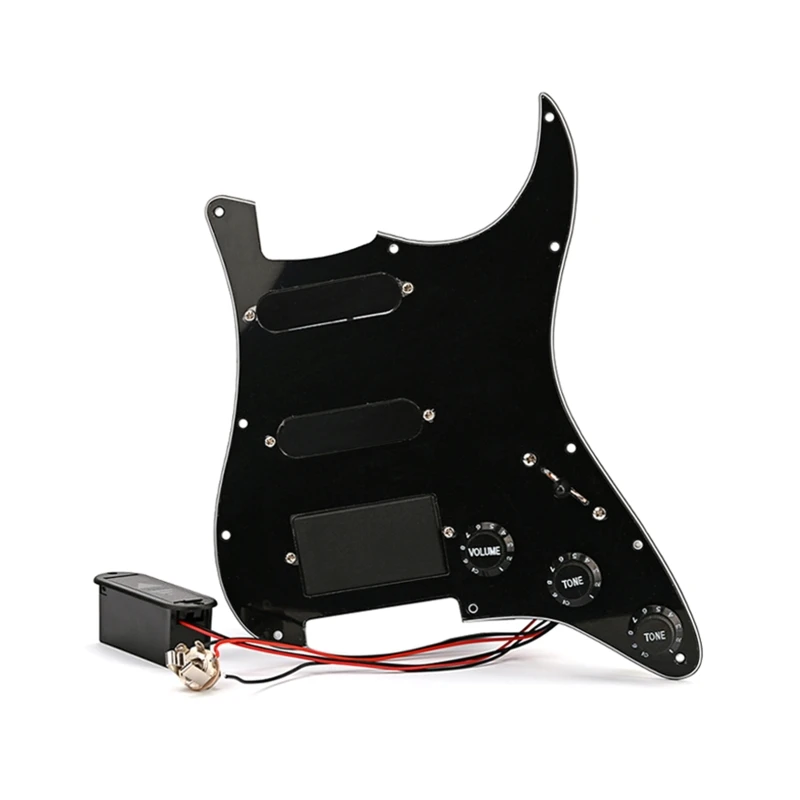 Aktivní Kytarové Snímače Anti-Scratch Ochranné Desky SSH Prodrátované nabitá Elektrická Kytara Pickguard Náhradní Díly 448D