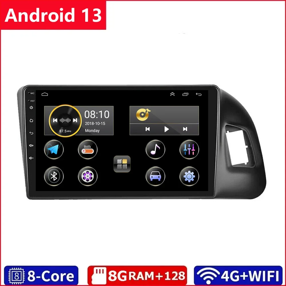 Android, 13 autorádia Carplay Pro Audi Q5 8R 2008 - 2016 2017 Navigace GPS Auto Stereo Hlavy Jednotka 4G Video Wifi Ne 2din DVD