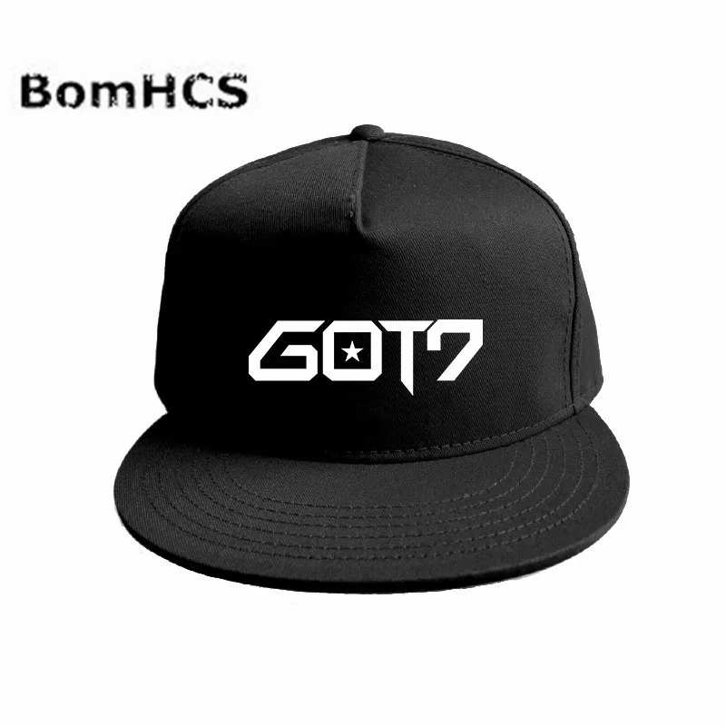 BomHCS Kpop GOT7 Sport Baseball Cap Hip-hop Čepice Snapback Fanoušků Star