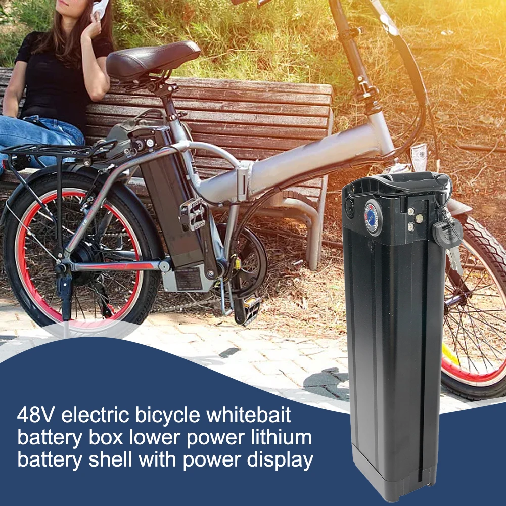 E-bike Baterie Box Případě Baterie 1865 Lithium Příslušenství Díly jízdních Kol Velká Kapacita Plast 1865 390*110*76mm