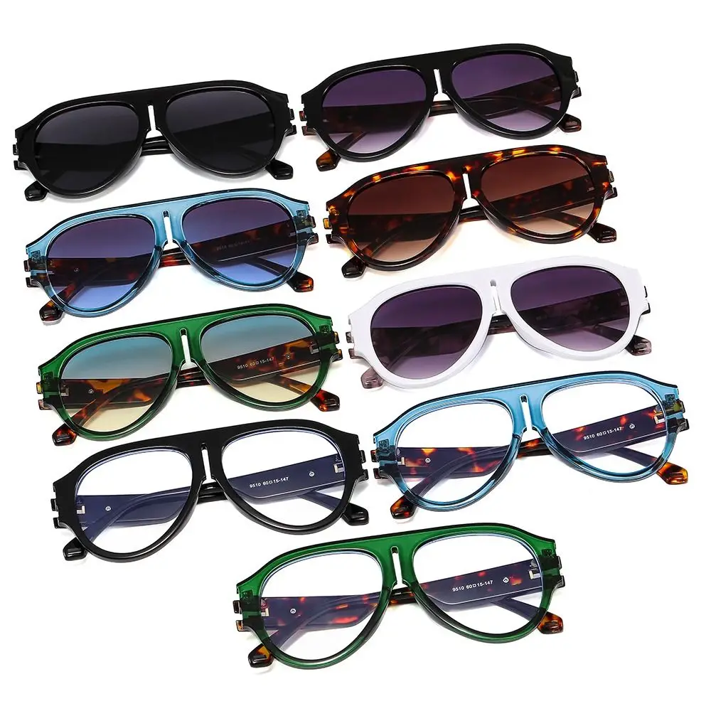 Gradient Čočky Kolo Rám sluneční Brýle Retro Futuristický UV400 Ochranu Brýle Y2K Odstíny, Pláž/Cestování/Streetwear