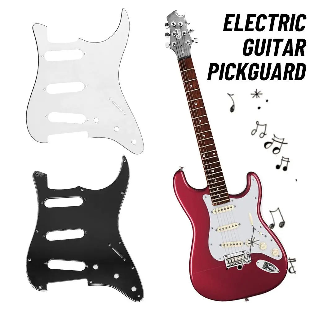 Hudební Nástroj Panel Univerzální DIY Stráž ST Tři Singly Nekonečné Díry Elektrická Kytara Pickguard