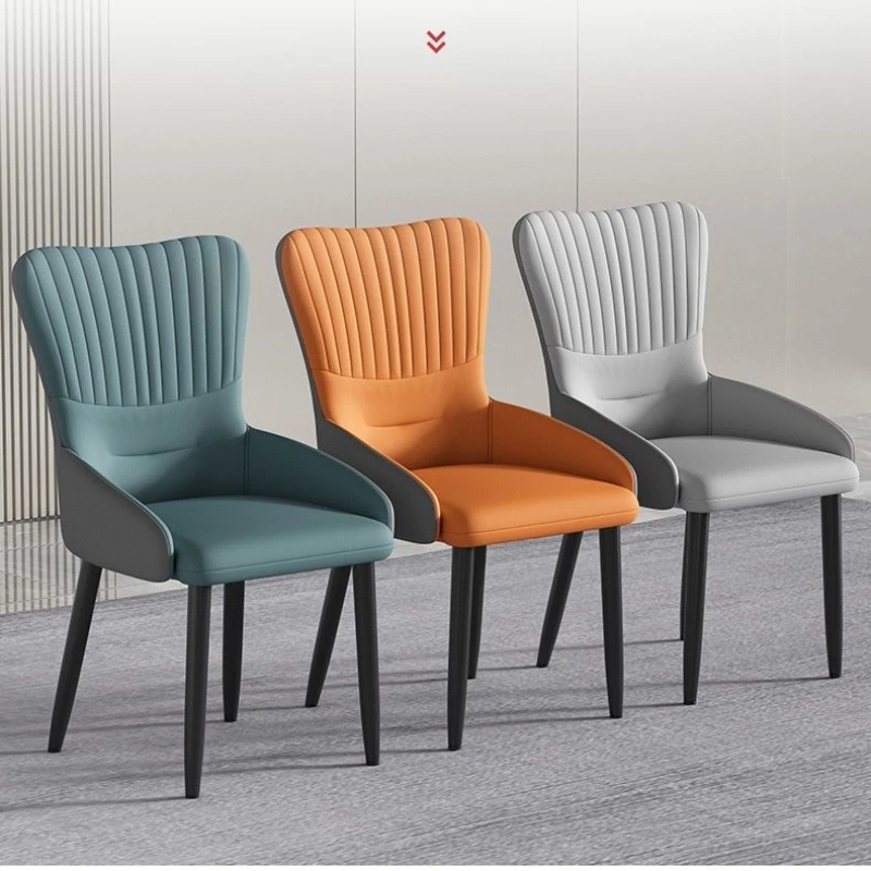Luxusní High-end Jídelní Židle Moderní Minimalistické italské kavárny Odolné Nordic Hotel Opěradly Židle Obývací Pokoj Židle Ins