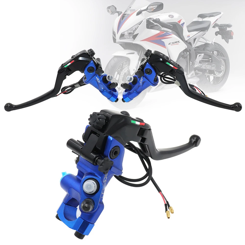 Motocykl Brzdový Válec Kabelové Spojky Radiální Brzdová Pumpa 22mm Univerzální pro Honda Yamaha Kawasaki