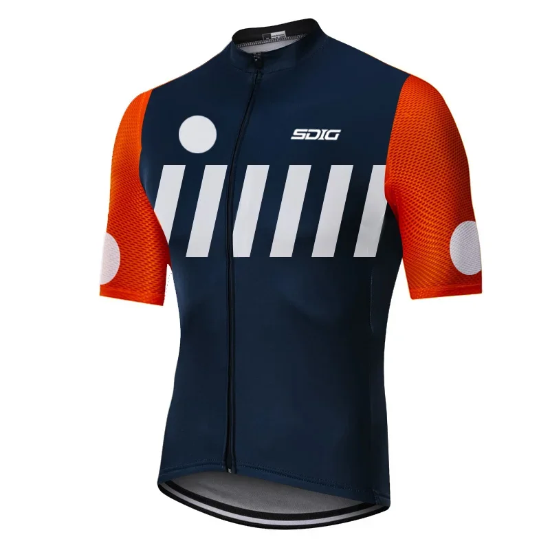 Nové 2024 Pánské Cyklistický Dres Horské Kolo Oblečení Anti-UV Závodní MTB Cyklistické Tričko Jednotné Prodyšné Cyklistické Oblečení Nosit