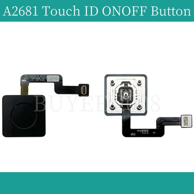 Nové A2681 Touch ID Power ON/OFF Tlačítko 821-04012-02 2022 Rok, Pro MacBook Air Retina 13