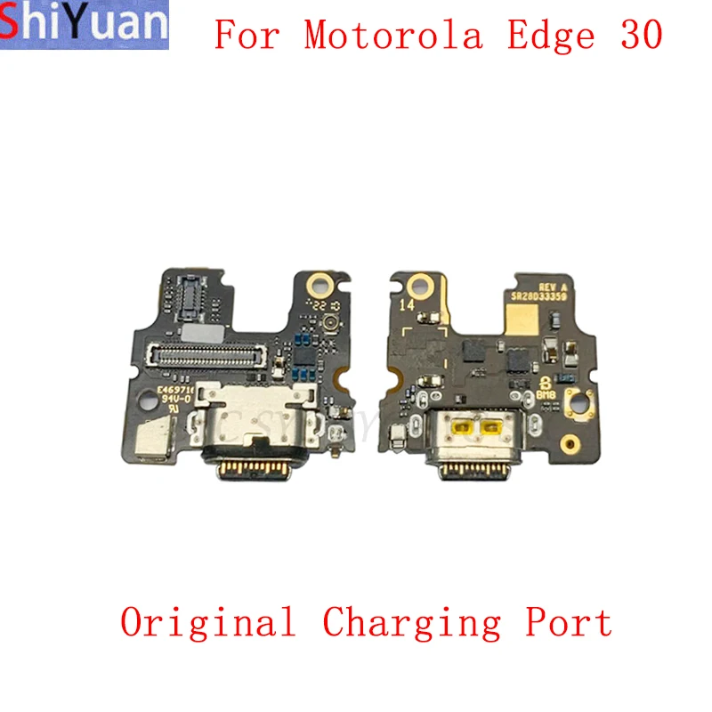 Originální Nabíjecí Port USB Konektoru Desky Flex Kabel Pro Motorola Moto Okraj 30 Nabíjecí Konektor Náhradní Díly Opravy