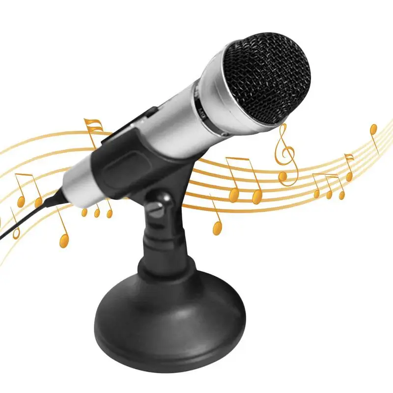 PC Mikrofon Zpívat Karaoke Mikrofon M9 Mic Počítači Mikrofon S Univerzální Kompatibilita Ergonomický Design Pro Voice Games