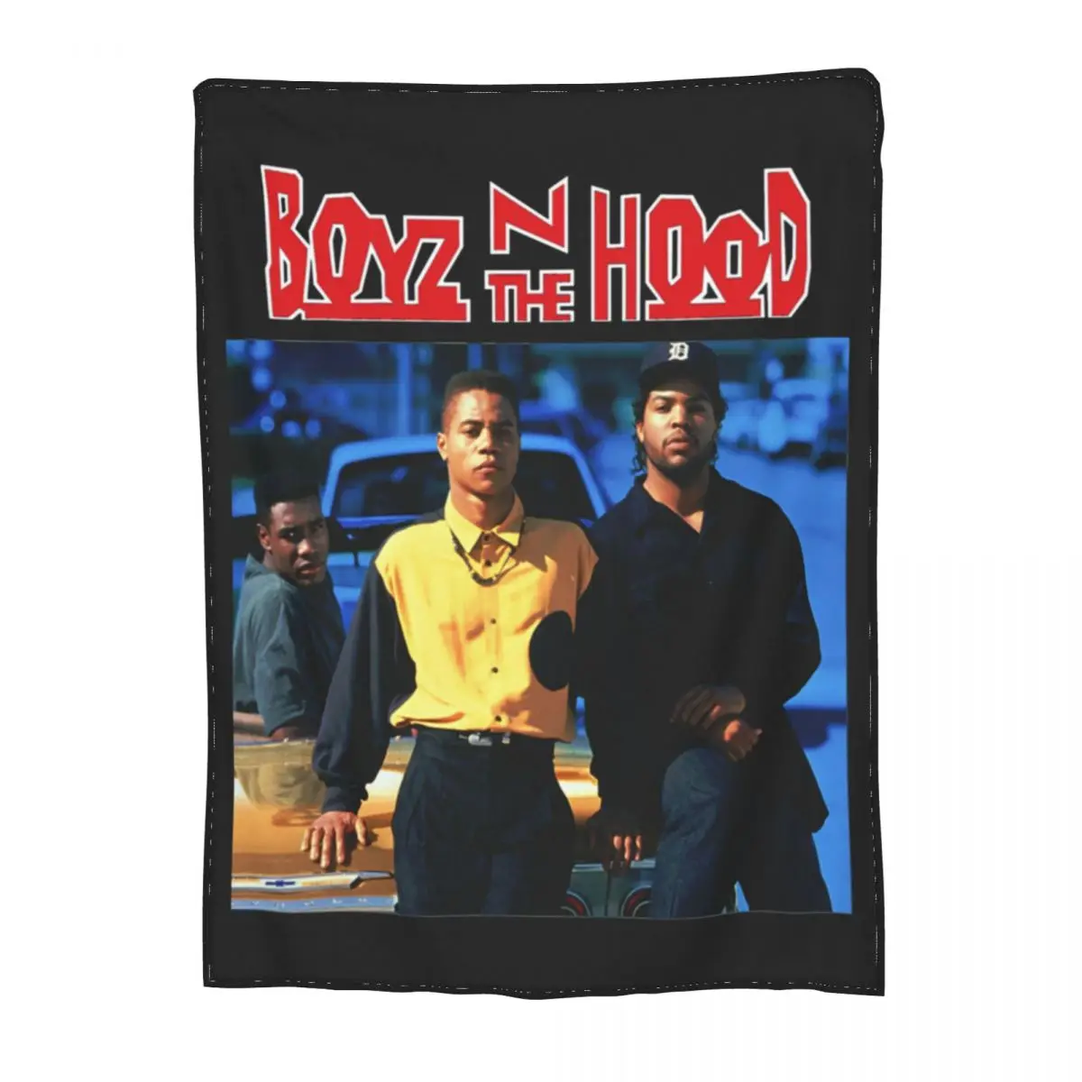 Pohodlné Boyz N The Hood Film Deka Věci Domů Dekorativní Deku Hodit Lehký Tenký Flanel na Gauči