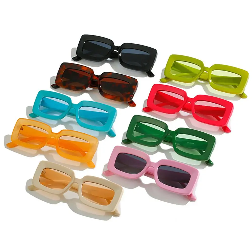 Populární UV400 Dámské Brýle Obdélník, sluneční Brýle, Ženy, sluneční Brýle Odstíny Muže, Sluneční Brýle