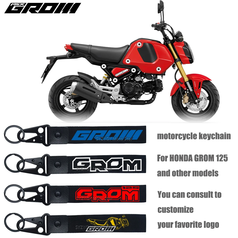Pro HONDA MSX125 GROM Recenze Motocykl keychain Multifunkční klíčenka Přizpůsobit šňůrkou na motocykl klíče klíč jestřáb zobák