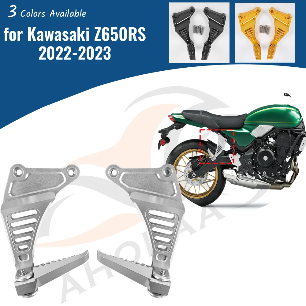 Pro Kawasaki Z650RS 2021-2024 zadní Přední Zadní Stupačky Nožní Pedál Peg Motocykl Vlevo, Vpravo Držák Nožní opěrka Z650 RS Příslušenství