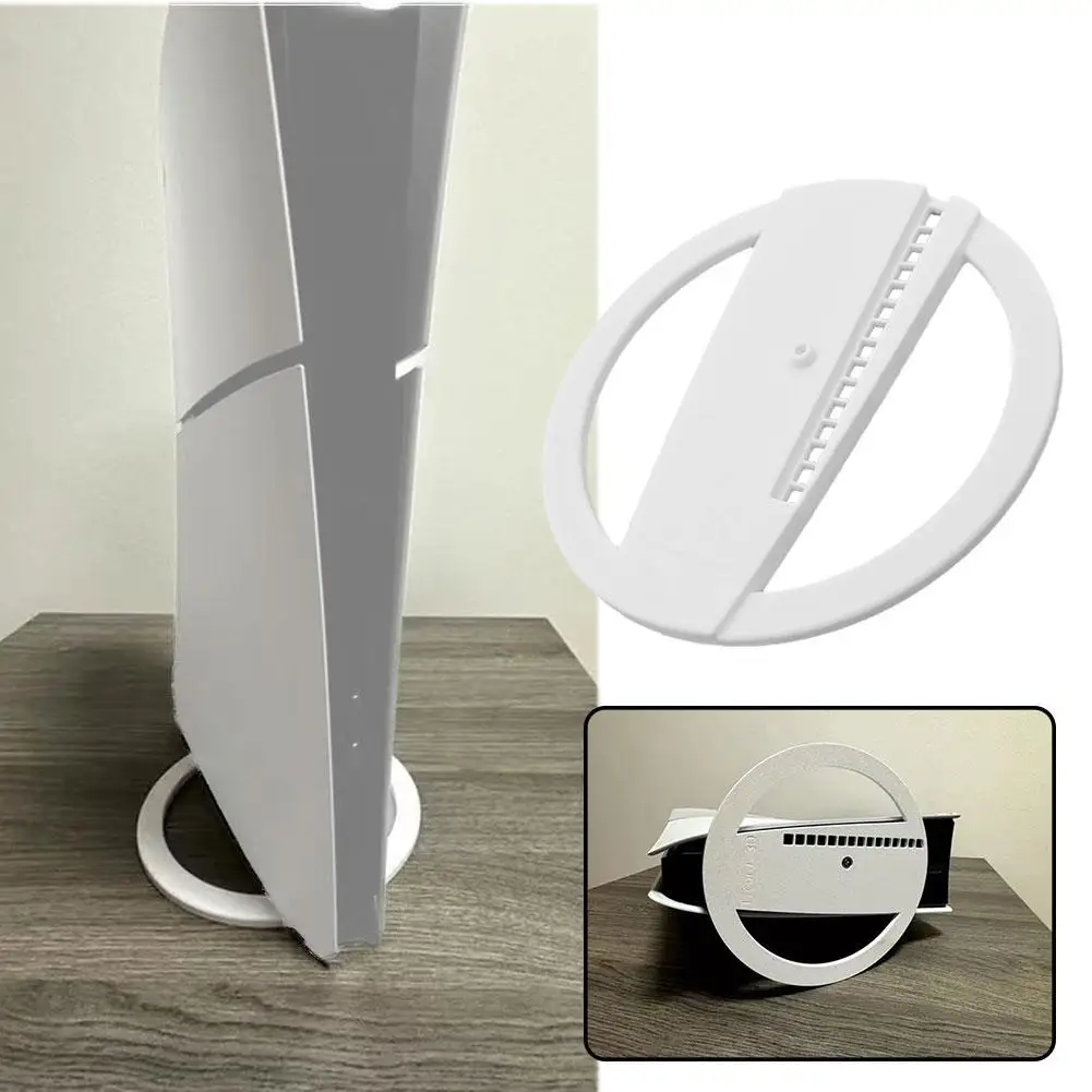 Pro PS5 Slim Herní Konzole Bílé 3D Tisku Vertikální Stojan Chladící Držák Základny Držák Stojan pro Vertikální Držák Pro PS5 Slim Př