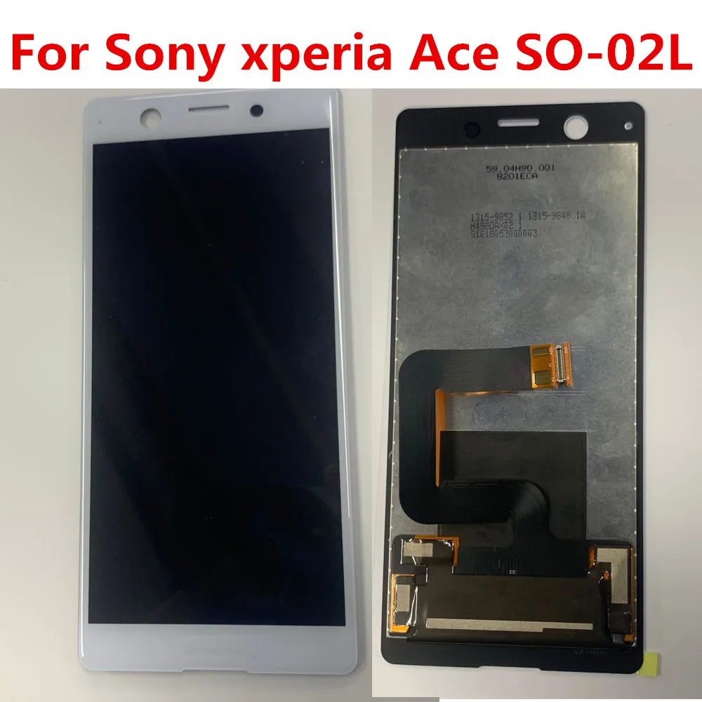 Pro Sony Xperia Ace TAK-02L LCD Displej Dotykový Displej Digitizer Shromáždění Pro SONY Xperia X8mini X8compat Náhradní