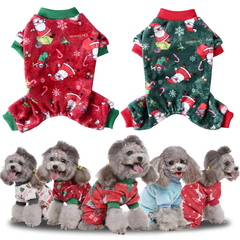 Psa, Oblečení, Kombinéza Pyžama Shih York shire Teriér Pyžama Overaly Štěně, Kočka Oblečení, Oblečení pyjama pro Malé Psy