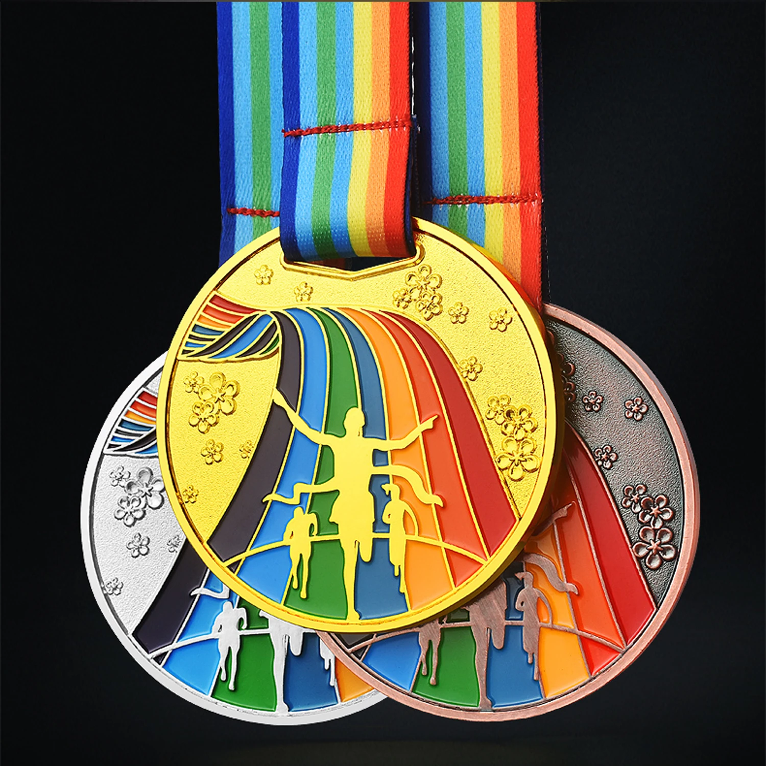 Přizpůsobit Logo Maratonu Soutěže, Ceny, Ocenění, Medaile pro Venkovní Sportovní Události