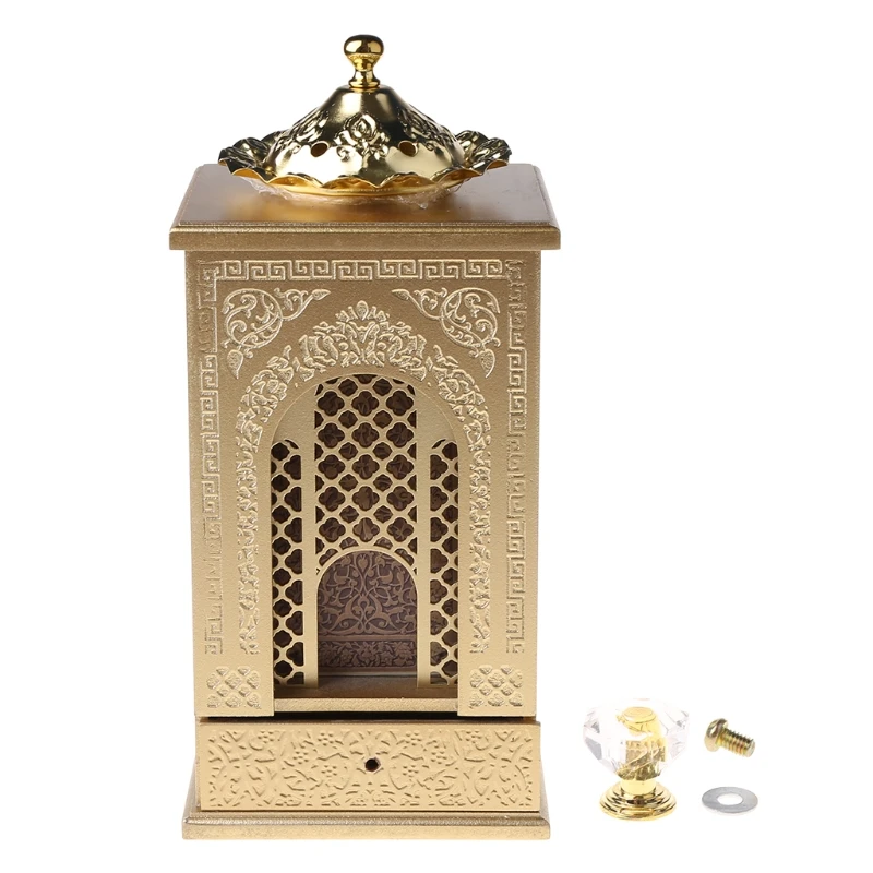 Ročník Ramadán Arabské Kadidlo pro Hořák Držák Muslimských Domů Eid Mubarak Dekorace Čaj Dům Jógy Dekor