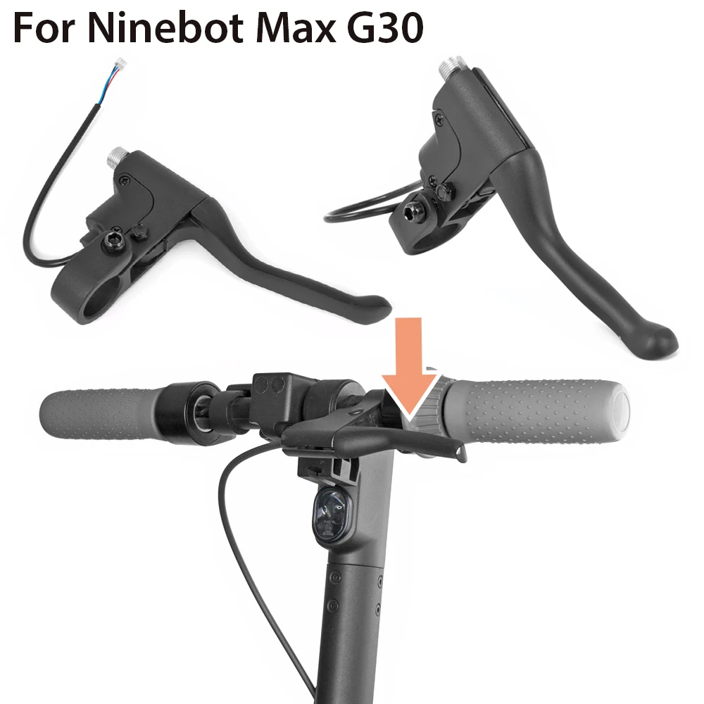 Rukojeť Páky ruční Brzdy Pro Ninebot Segway MAX G30 Smart Elektrický Skútr Díly Skateboard Prst Brzda, Náhradní Díly