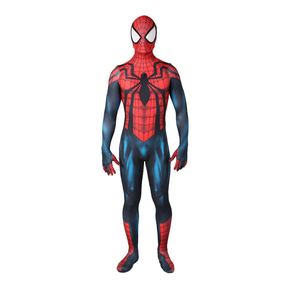Scarlet SpiderMan Cosplay Kostým Superhrdiny 3D Tištěné Spandex Oblek Halloween Kostým Kombinézu de disfraces halloween
