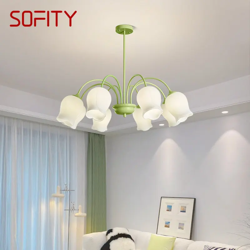 SOFITY Moderní Osvětlení Lustr LED Svítidla Loft Retro Design Lano Kreativní Přívěsek Lampy pro Domácí Ložnice