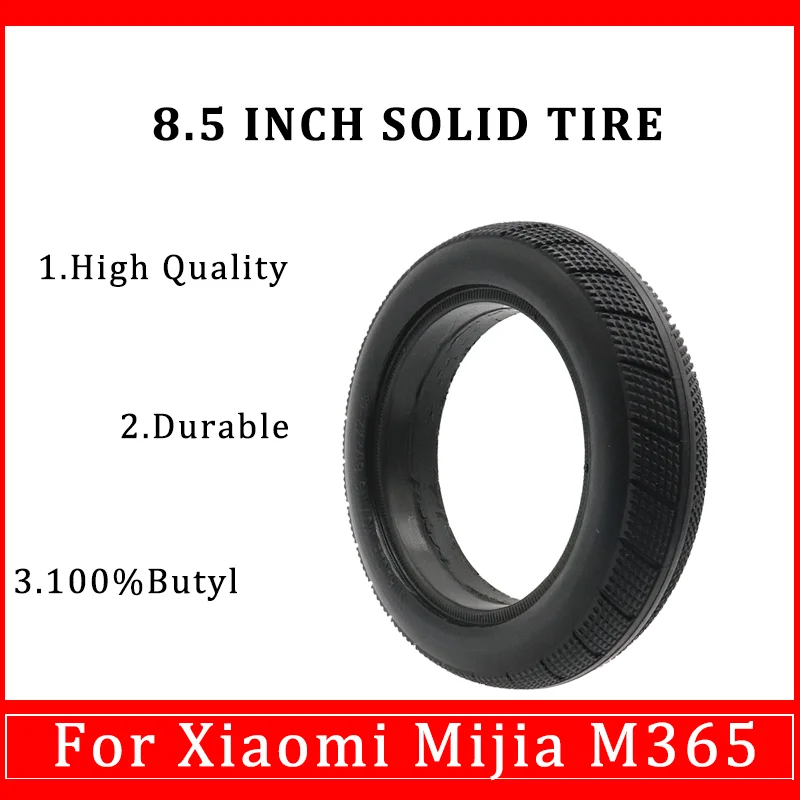 STĚHOVÁNÍ 8 1/2x2 8.5 Inch Solid Pneumatiky pro Mijia Xiaomi M365 Skútr Příslušenství, Vysoce Kvalitní Elastické Odolné Elektrické pneumatiky
