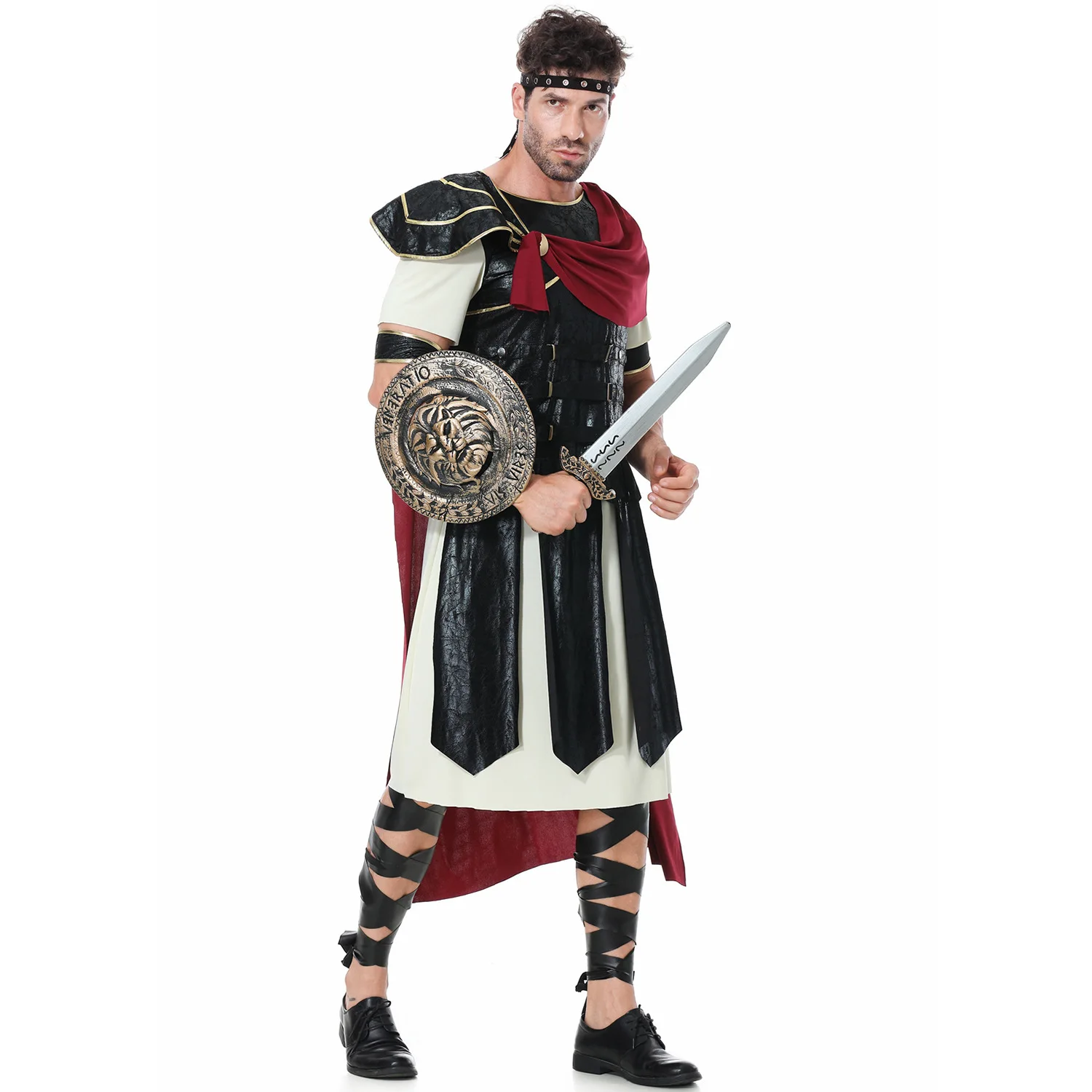 Středověké Sparťan Uniformě Princ Válečník Jednotné Halloween Kostým Gladiátor Uniformu