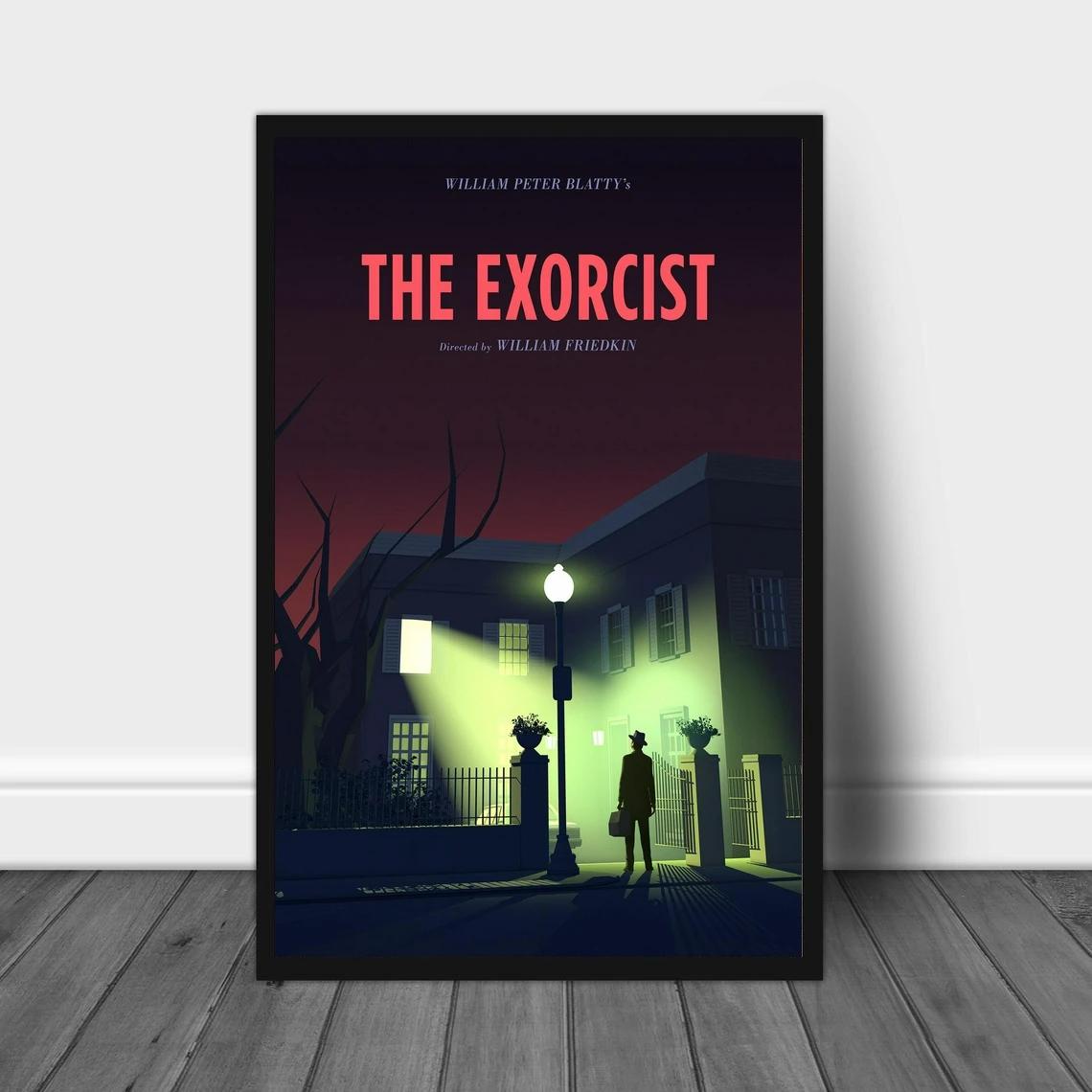 The Exorcist Movie Poster (1973) Tisk Na Plátno Domova Nástěnné Malby, Dekorace (Bez Rámečku)