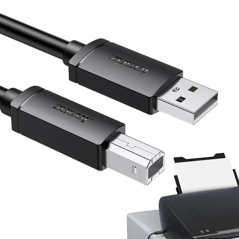 USB Printer Kabel Tiskárny bezkyslíkatá Měď Konektor Kabelu Stabilní Signál Připojení Tiskárny Nástroj Pro domácnosti, Školy A Obchody