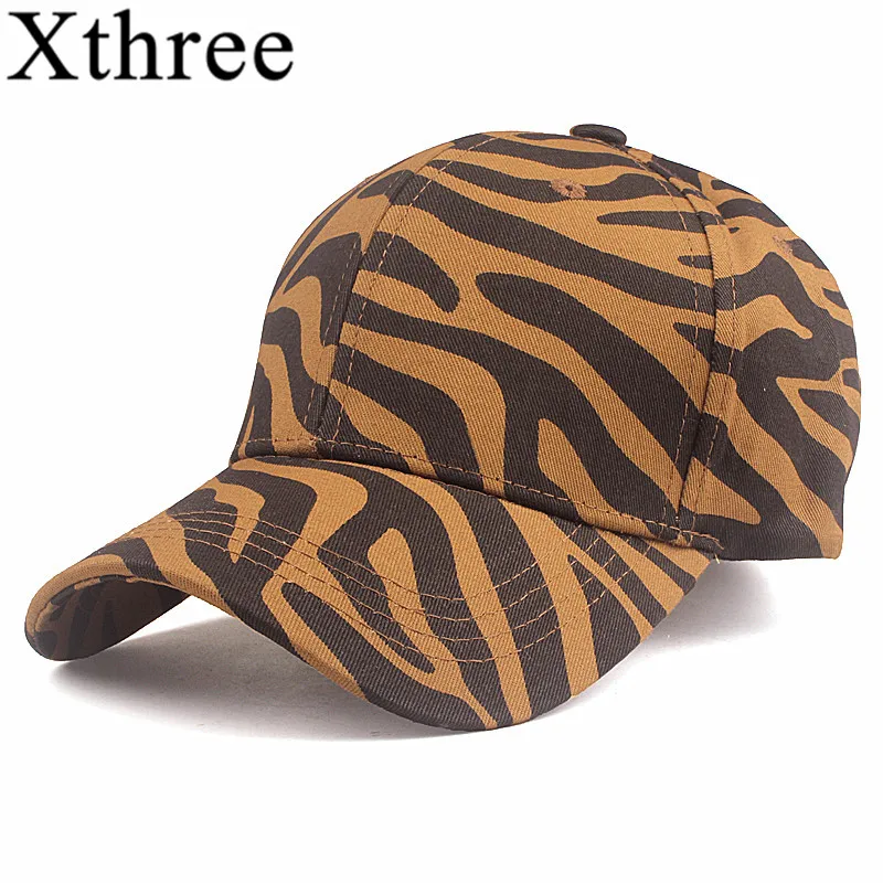 Xthree Letní Leopardí Tisku kšiltovka Pro Ženy Ležérní Čepice Hip Hop Snap zpět Gorras Hombre klobouky Kost